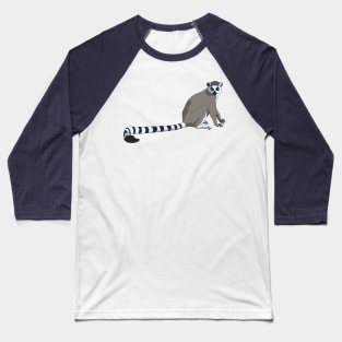 Ring Tailed Lemur Baseball T-Shirt